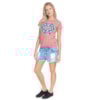 Camiseta Feminina Roxy Color Explosion Rose