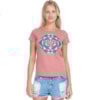 Camiseta Feminina Roxy Color Explosion Rose