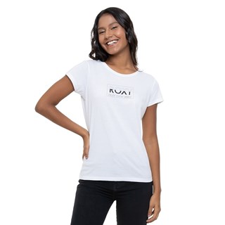 Camiseta Feminina Roxy Enjoy Branca