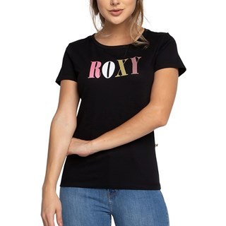 Camiseta Feminina Roxy Indian Preta