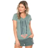 Camiseta Feminina Roxy Nice Way Verde