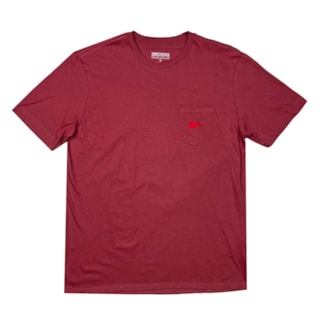 Camiseta Florence Burgee Bolso Bordo