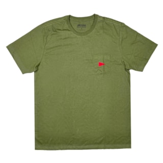 Camiseta Florence Burgee Bolso Verde