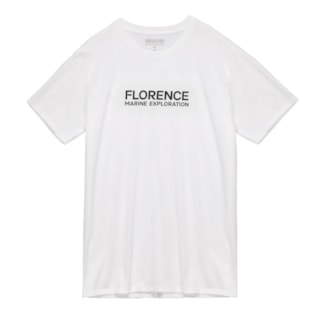 Camiseta Florence Marine Exploration Branca