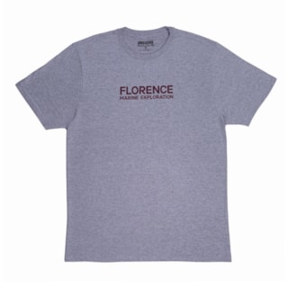 Camiseta Florence Marine Exploration Cinza