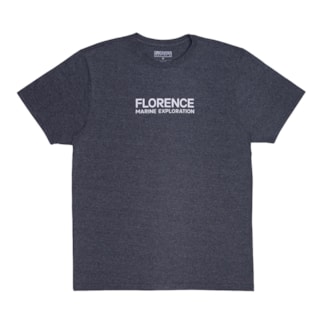 Camiseta Florence Marine Exploration Mescla Preto