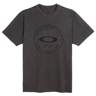 Camiseta Fraction Washed Tee Cinza Escuro