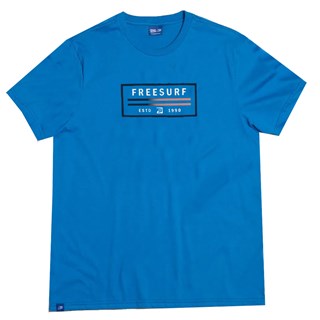 Camiseta Freesurf Aquar Azul
