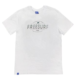 Camiseta Freesurf Degrad Branca