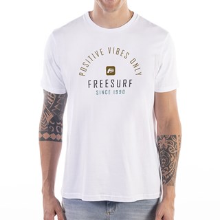 Camiseta Freesurf Posit Branca