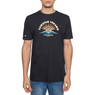 Camiseta HD Waves Double H0392 Blue Grafite