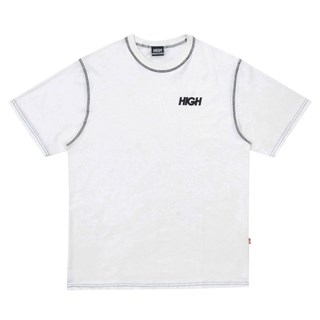 Camiseta High Company Logo Colored White / Black