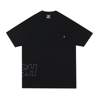 Camiseta High Work Tee Outline Logo Black