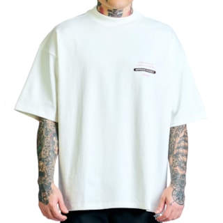 Camiseta Huge Approve Estate Italiana Off White