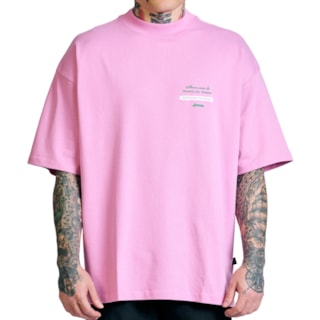 Camiseta Huge Approve Estate Italiana Rosa