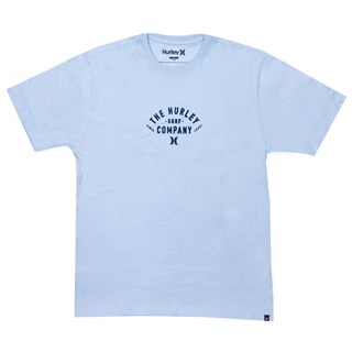 Camiseta Hurley 3RD Base Azul Claro