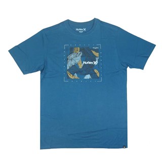 Camiseta Hurley Azul 636018 Azul