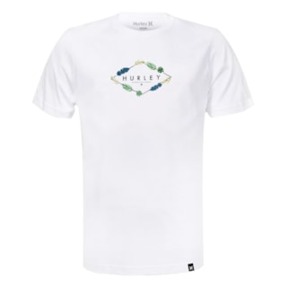 Camiseta Hurley Botanic Branca
