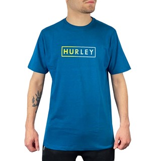 Camiseta Hurley Boxed Gradient Azul