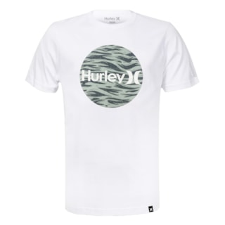 Camiseta Hurley Camouflage Branca