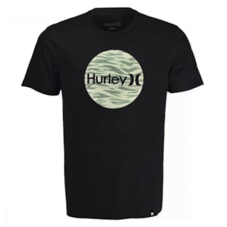 Camiseta Hurley Camouflage Preta