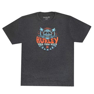 Camiseta Hurley Catrina Mescla Preto