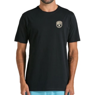 Camiseta Hurley Escudo Preta