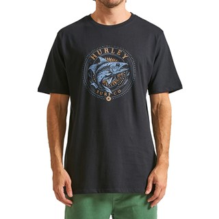 Camiseta Hurley Fish HYTS010627 Preto