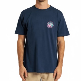 Camiseta Hurley Flamingo Marinho