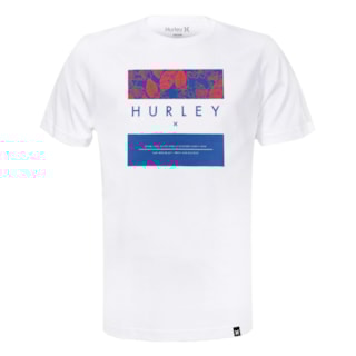 Camiseta Hurley Flower Box Branca