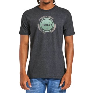 Camiseta Hurley Global Mescla Preto