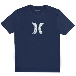 Camiseta Hurley Hard Icon Azul
