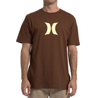 Camiseta Hurley Icon Marrom