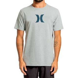 Camiseta Hurley Icon Mescla Cinza