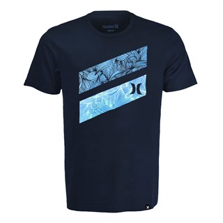 Camiseta Hurley Icon Slash Azul Marinho