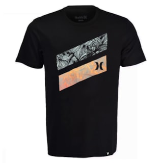 Camiseta Hurley Icon Slash Preta