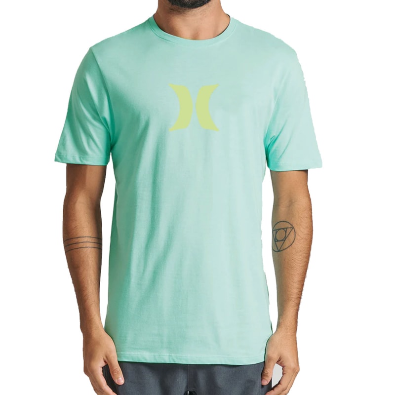 Boné Hurley Aba Curva Ribbon Imp WT24 Verde Verde