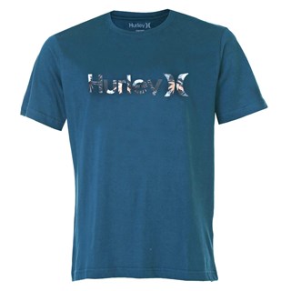 Camiseta Hurley Military Marinho Mescla