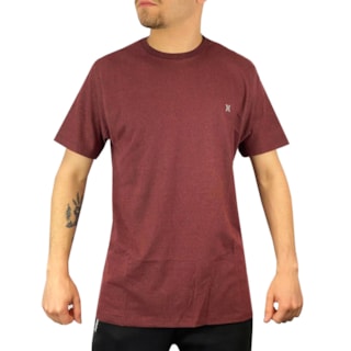 Camiseta Hurley Mini Icon Vinho