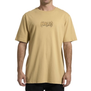 Camiseta Hurley Noise Bege