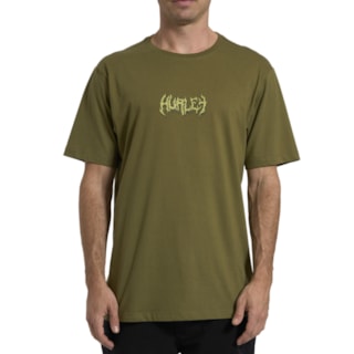 Camiseta Hurley Noise Militar