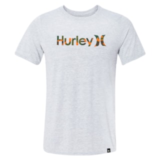 Camiseta Hurley OeO Camo Cinza