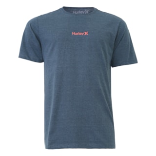 Camiseta Hurley OeO Small Box Mescla Escuro