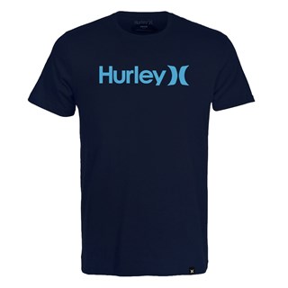 Camiseta Hurley OeO Solid Azul Marinho