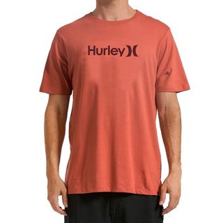Camiseta Hurley OeO Solid Goiaba