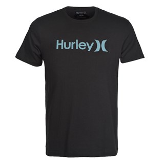 Camiseta Hurley OeO Solid Plus Size Preta