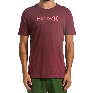 Camiseta Hurley OeO Solid Vinho