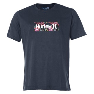 Camiseta Hurley Orchid Cinza Mescla Escuro