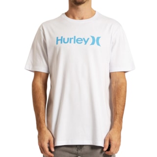 Camiseta Hurley Plus Size Solid Branca