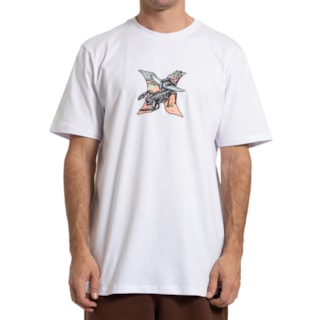 Camiseta Hurley Scorpion Branca